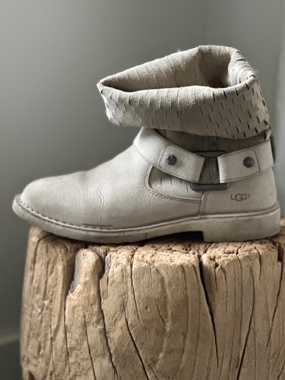 Off White Ugg Boots